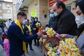 کاشت نهال با نام کودکان بهبود یافته بیمارستان 17 شهریور